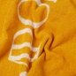 DRAP DE BAIN REVERSIBLE LOGOTE JAUNE ET BLANC 231772-4R451 - EMPORIO ARMANI