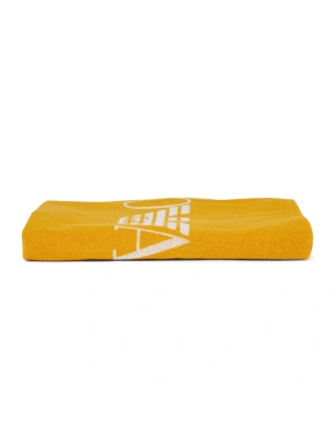 DRAP DE BAIN REVERSIBLE LOGOTE JAUNE ET BLANC 231772-4R451 - EMPORIO ARMANI
