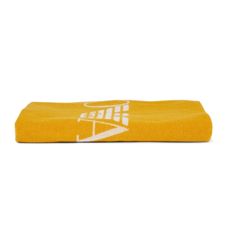 DRAP DE BAIN REVERSIBLE LOGOTE JAUNE ET BLANC 231772-4R451 - EMPORIO ARMANI