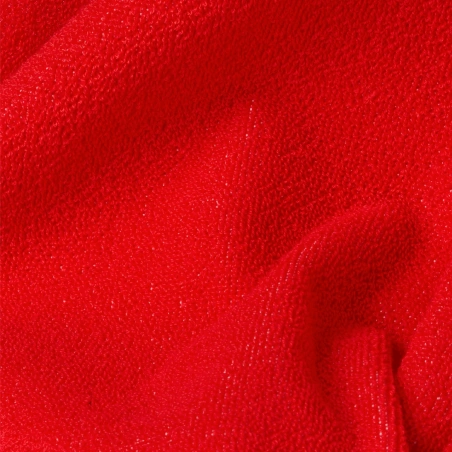 DRAP DE BAIN REVERSIBLE LOGOTE ROUGE ET BLANC 231772-4R451 - EMPORIO ARMANI
