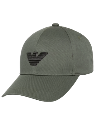 CASQUETTE BASEBALL VERT MILITAIRE 230102-4R500 - EMPORIO ARMANI