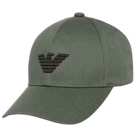 CASQUETTE BASEBALL VERT MILITAIRE 230102-4R500 - EMPORIO ARMANI