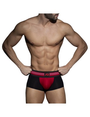 BOXER FETISH DOUBLE CEINTURE ROUGE ADF113 - ADDICTED FETISH