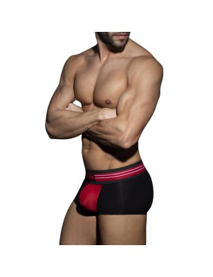 BOXER FETISH DOUBLE CEINTURE ROUGE ADF113 - ADDICTED FETISH