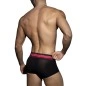 BOXER FETISH DOUBLE CEINTURE ROUGE ADF113 - ADDICTED FETISH