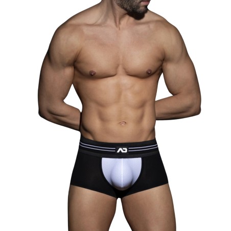 BOXER FETISH DOUBLE CEINTURE BLANC ADF113 - ADDICTED FETISH