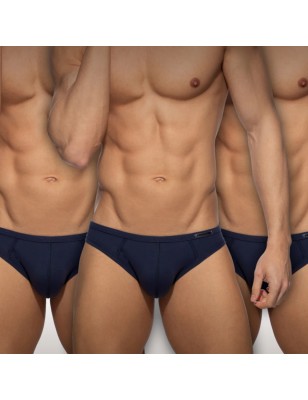 PACK DE 3 SLIPS BIKINI MARINE AD1240P - ADDICTED