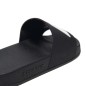 CLAQUETTES SLIDES NOIRES ET BLANCHES AD1141 - ADDICTED