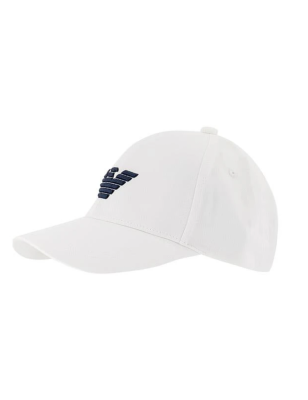 CASQUETTE BASEBALL BLANC 230102-4R500 - EMPORIO ARMANI