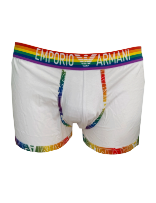 PACK DE 2 BOXER PRIDE BLANC 112023-4R513 - EMPORIO ARMANI