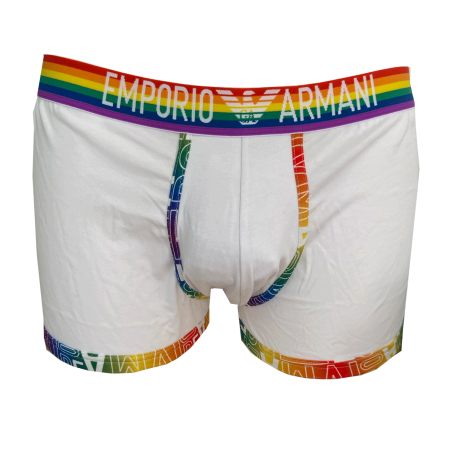 PACK DE 2 BOXER PRIDE BLANC 112023-4R513 - EMPORIO ARMANI