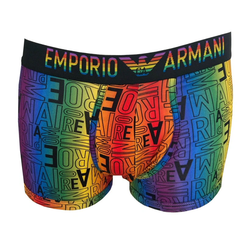 PACK DE 2 BOXER PRIDE NOIR 112023-4R513 - EMPORIO ARMANI