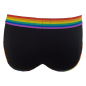 PACK DE 2 SLIPS PRIDE NOIR 112079-4R513 - EMPORIO ARMANI PACK DE 2 SLIPS PRIDE NOIR 112079-4R513 - EMPORIO ARMANI