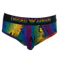 PACK DE 2 SLIPS PRIDE NOIR 112079-4R513 - EMPORIO ARMANI PACK DE 2 SLIPS PRIDE NOIR 112079-4R513 - EMPORIO ARMANI