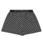BOXER COTON A MOTIFS NOIR/GRIS ET BLANC 112072-4R504 - EMPORIO ARMANI BOXER COTON A MOTIFS NOIR/GRIS ET BLANC 112072-4R504 - EMPORIO ARMANI
