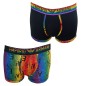 PACK DE 2 BOXER PRIDE NOIR 112023-4R513 - EMPORIO ARMANI PACK DE 2 BOXER PRIDE NOIR 112023-4R513 - EMPORIO ARMANI