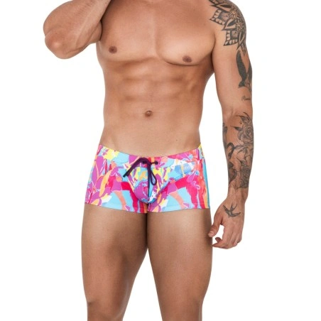 BOXER DE BAIN BALTIC MULTICOLORE 1520 - CLEVER