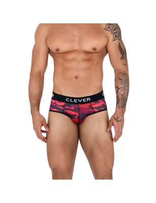 SLIP NAVIGATE EN MESH ROUGE 1523 - CLEVER