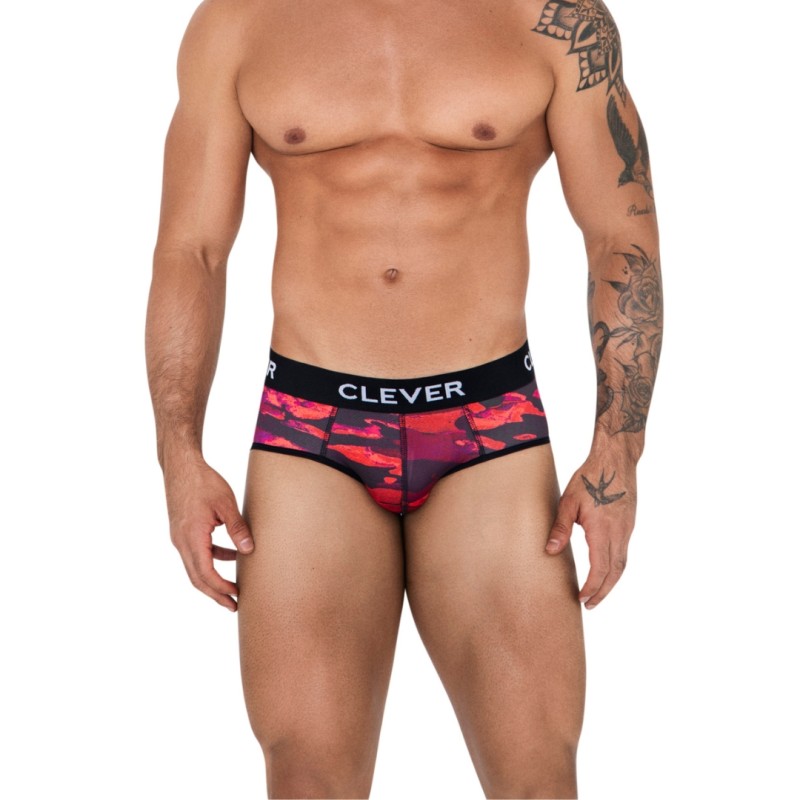 SLIP NAVIGATE EN MESH ROUGE 1523 - CLEVER