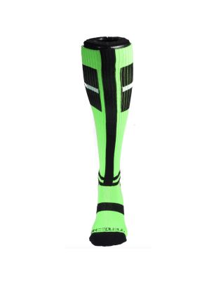 CHAUSSETTES INFINITY NEON VERT 2304C - BREEDWELL