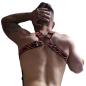 HARNESS AKIRA ORANGE FLUO 2306H - BREEDWELL HARNESS AKIRA ORANGE FLUO 2306H - BREEDWELL