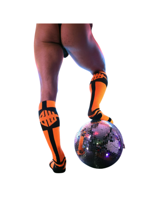 CHAUSSETTES INFINITY NEON ORANGE 2304C - BREEDWELL