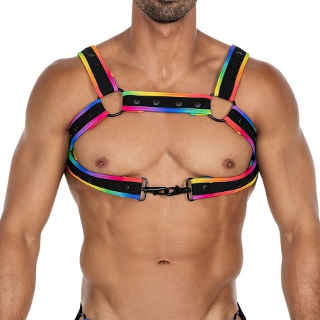 HARNAIS NEON MULTICOLOR H4RNESS05 - CUT4MEN
