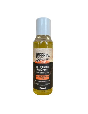 Huile de massage récupération au CBD - Imperial Beard
