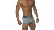 ES BOXER 153 BASIC STRIPE GRIS / TURQUOISE