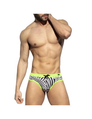 SLIP DE BAIN UGANDA VERT FLUO 2319 - ES COLLECTION