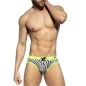 SLIP DE BAIN UGANDA VERT FLUO 2319 - ES COLLECTION