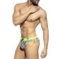 SLIP DE BAIN UGANDA VERT FLUO 2319 - ES COLLECTION