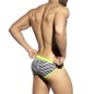 SLIP DE BAIN UGANDA VERT FLUO 2319 - ES COLLECTION