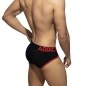 SLIP TOMMY PIQUE NOIR AD1349 - ADDICTED