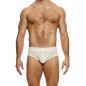 SLIP STRIPED CROCHET BEIGE 07414 - MODUS VIVENDI