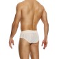SLIP STRIPED CROCHET BEIGE 07414 - MODUS VIVENDI