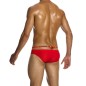 PACK SLIP + STRING DE BAIN FEU 4 ELEMENTS ROUGE GS2511 - MODUS VIVENDI