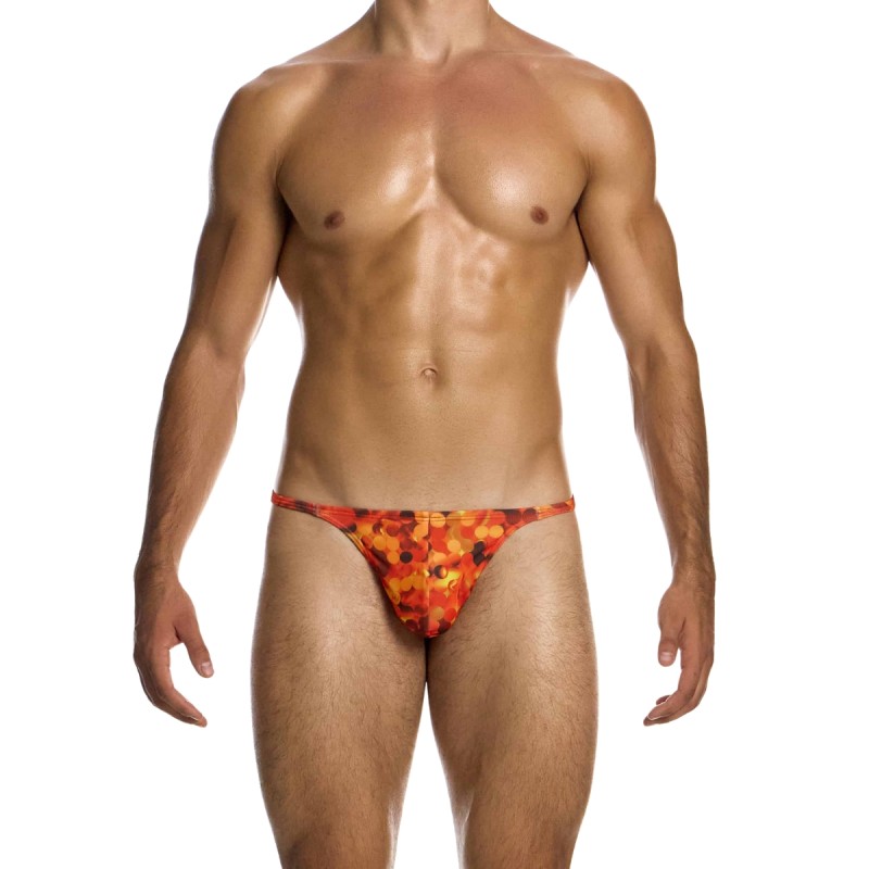 Slip de bain Modus Vivendi Noir, Mondrian