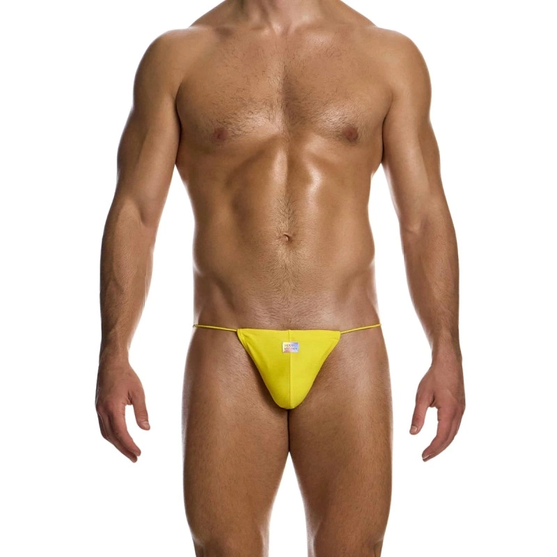 SLIP DE BAIN TANGA CAMELEON CITRON FS2512 - MODUS VIVENDI