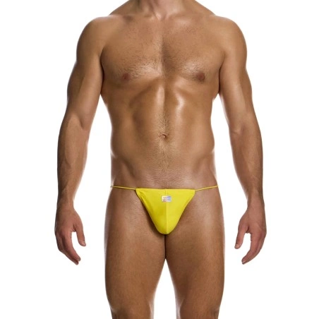 SLIP DE BAIN TANGA CAMELEON CITRON FS2512 - MODUS VIVENDI