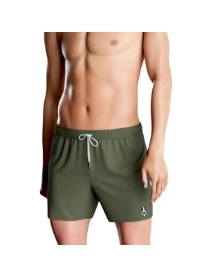 SHORT DE BAIN UNI KAKI IM1940L3900 - IMPETUS