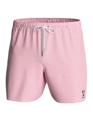 SHORT DE BAIN A RAYURES ROSE IM1940M3100 - IMPETUS