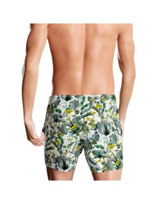 SHORT DE BAIN A MOTIF TROPICAL IM1943N1700 - IMPETUS