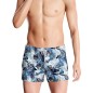 SHORT DE BAIN A MOTIF TROPICAL BLEU IM1930N2200 - IMPETUS