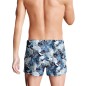 SHORT DE BAIN A MOTIF TROPICAL BLEU IM1930N2200 - IMPETUS