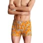 SHORT DE BAIN A MOTIF FLORAL ORANGE IM1930N5900 - IMPETUS