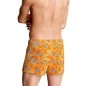 SHORT DE BAIN A MOTIF FLORAL ORANGE IM1930N5900 - IMPETUS