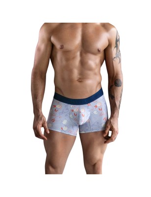 BOXER CONEY MOTIFS LAPIN BLEU LILA 172319 - CLEVER