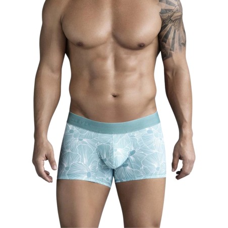 BOXER MOTIF FLORAL VERT 172920 - CLEVER