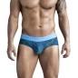 SLIP CLASSIQUE MOTIF FLORAL BLEU 172808 - CLEVER
